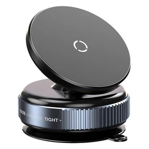 Electric Vacuum Magnetic Car Phone Holder 360° Rotation Suction Mount - Picture 1 of 19