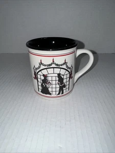 GHC Korea Weihnachten Mann und Dame Silhouetten Kaffeebecher - Bild 1 von 7