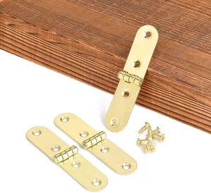 20 Pieces Antique Brass Jewelry Box Hardware Hinges for Wooden Box, Antique Bron - Picture 1 of 7