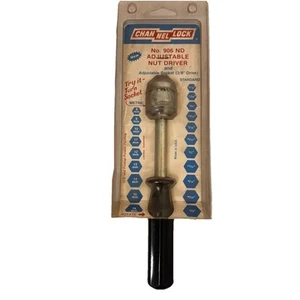 Vintage 1988 Channel Lock Universal / Adjustable Nut Driver 906 ND - Picture 1 of 7