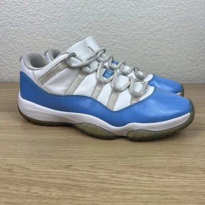 Air Jordan 11 retrô baixo UNC azul universitário branco 528895-106 masculino tamanho 10.5 - Imagem 1 de 4
