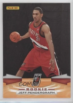 2009-10 Panini Rookie Jeff Pendergraph #381 Rookie RC - Image 1 of 2