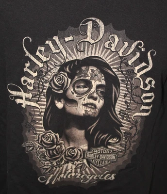 Harley Davidson Gran Caimen Islands - Camiseta grande para hombre Foto 1 de 4