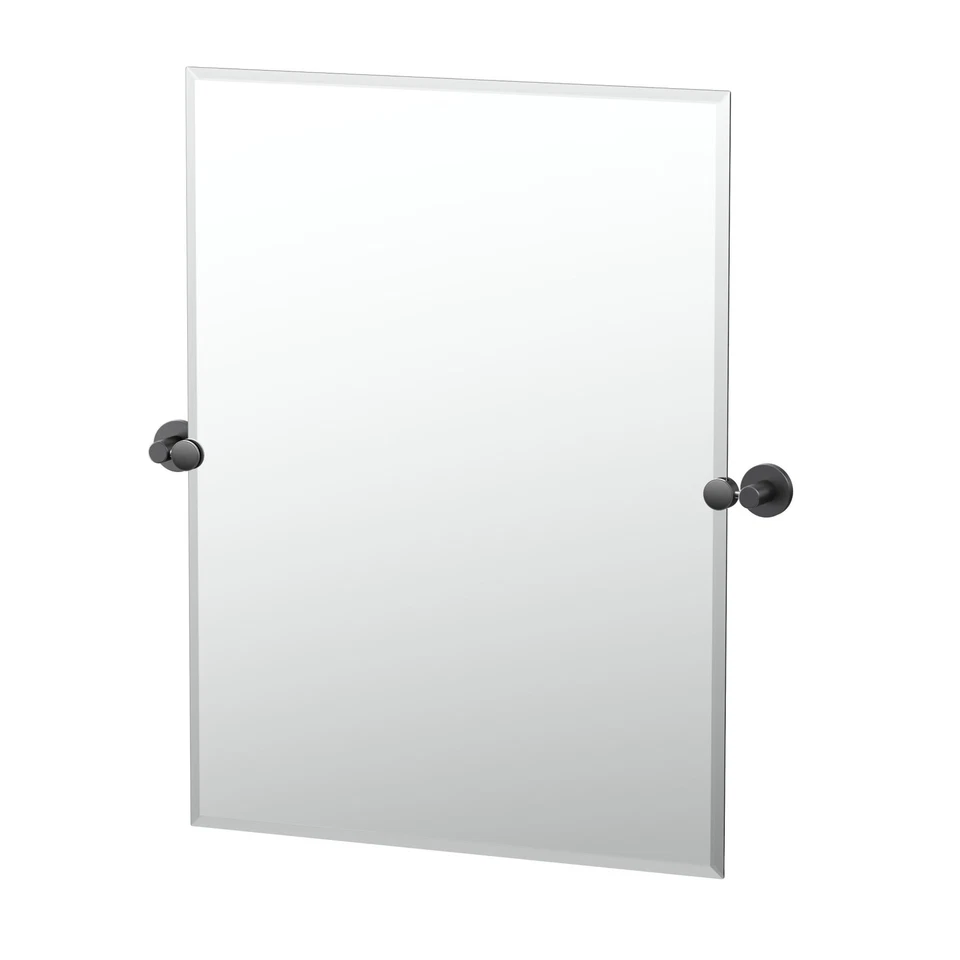 Gatco 4669S Reveal 23-1/2" W x 31-1/2" H Rectangular Frameless - Black - Image 1 of 1