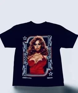 Beyonce Cowboy Carter Tour Las Vegas Exclusive T-Shirt LARGE CCT25 Official Merc - Picture 1 of 3