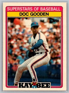1989 Kaybee Superstars of Baseball Doc Gooden #14 - Picture 1 of 2