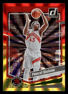 Pascal Siakam 2023-24 Donruss RED GOLD LASER SP #132 Toronto Raptors - Foto 1 di 2