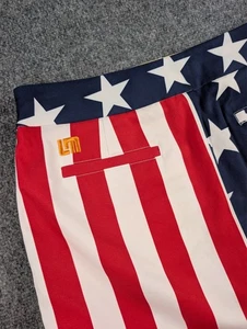 Loudmouth Ladies USA Flag Stars and Stripes Skort Skirt Womens 6 Golf America - Picture 1 of 9