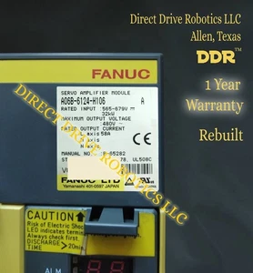 **12mo Warranty**REBUILT**TRY US ONCE**EXCHANGE** Fanuc A06B-6124-H106 - Picture 1 of 9