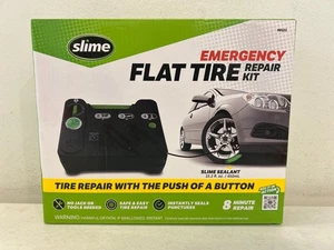 SLIME Emergency Flat Tire Repair Kit 50123 Air Inflator Repair W/ Push Of Button - Picture 1 of 6