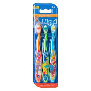 Brush Buddies Blippi Kinderzahnbürsten, Handzahnbürsten für Kinder, Zahnbürste - Bild 1 von 9