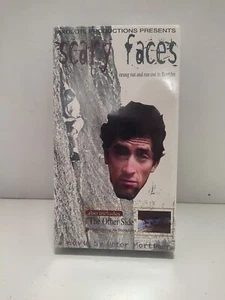 Rock Climbing VHS Tape SCARY FACES by Peter Mortimer (2001) About Zac Barr - Picture 1 of 2
