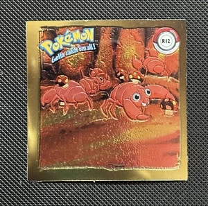 Pokemon Sticker Paras R12 Gold Artbox - Bild 1 von 2