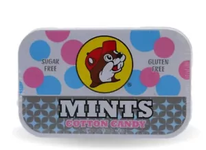 NUOVO Buc-ee's cotone caramelle aromatizzate zecche senza glutine, senza zucchero! - Foto 1 di 5