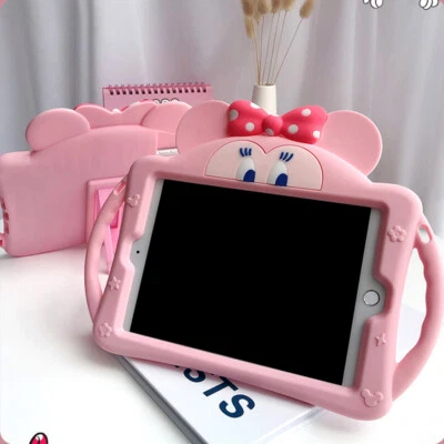 Minnie Mouse Handle Taipa Silicon Soft Bracket TabletCase For Apple iPad mini123 - Image 1 of 4