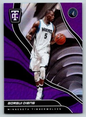 2017-18 Totally Certified Purple #17 Gorgui Dieng (ref 210788) - Image 1 of 2