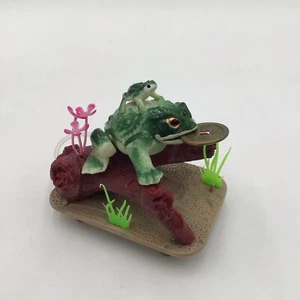 Lucky Coin Frog Toad Air Bubbler Fish Tank Decorations, 4x2.7x3.3in Resin - Picture 1 of 8
