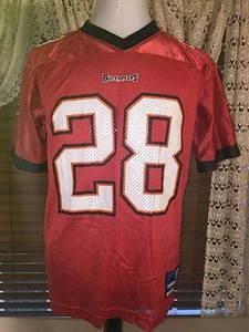 Youth VGUC ADIDAS Buccaneers Football #28 Dunn XL Extra Large Red Jersey - Picture 1 of 9