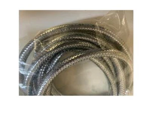 CHROME XC® HIGH COVERAGE CHROME MYLAR EXPENDABLE BRAIDED SLEEVING 10' - Picture 1 of 4