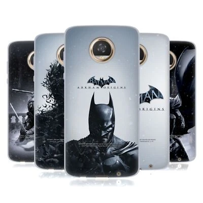 FUNDA OFICIAL DE GEL SUAVE BATMAN ARKHAM ORIGINS KEY ART PARA TELÉFONOS MOTOROLA Foto 1 de 4