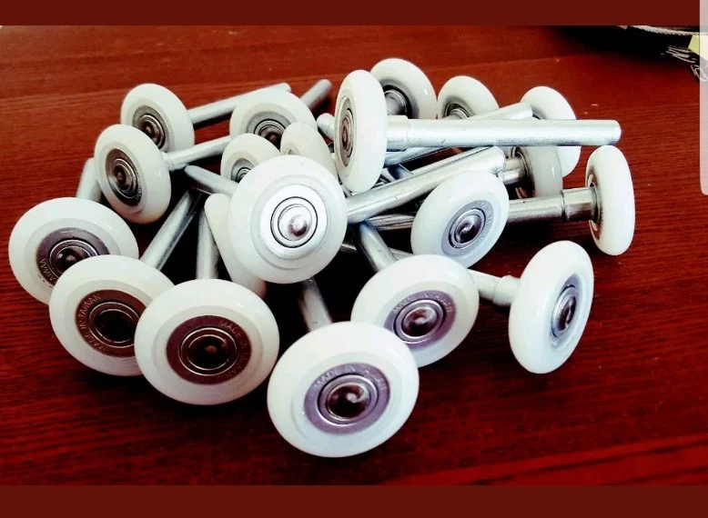 10 Qty-Garage Door 2" Nylon Roller/HEAVY DUTY 13 Ball SEALED Smooth Bearing 4"  - Image 1 of 2