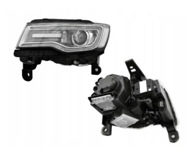 Scheinwerfer Jeep Grand Cherokee WK2 BI XENON RECHTS UND LINKS EUROPE 2014-2015 - Bild 1 von 2