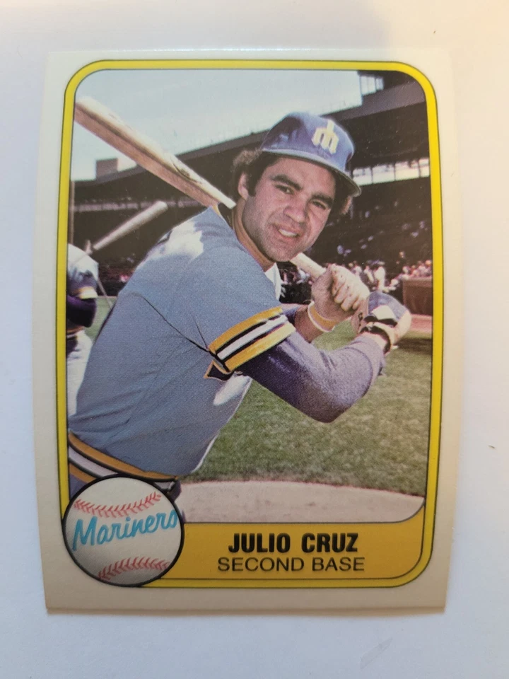 1981 FLEER JULIO CRUZ #601 NM - Image 1 of 1