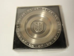 Mini placa de estaño Becker Pewter Alemania - Imagen 1 de 4