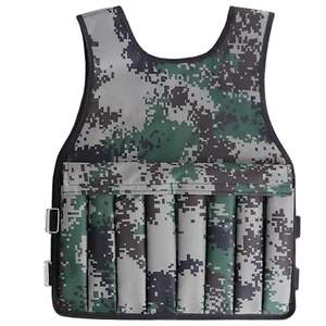 Adjustable Weighted Vest,20kg Max Loading for Weight Loss, Running & Exercises - Picture 1 of 5
