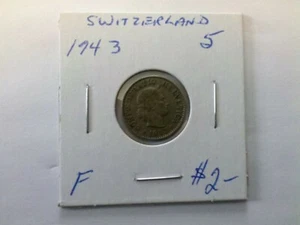 Switzerland 1943 5 Rappen - Picture 1 of 2