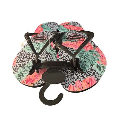 Sandalias chanclas para mujer Havaianas delgadas con estampado floral animal, talla 11/12 nuevas sin caja Foto 1 de 3