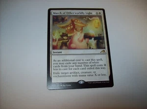 MTG Kamigawa Neon Dynasty March of Otherworldly Light NM Free Ship & Tracked - Picture 1 of 2