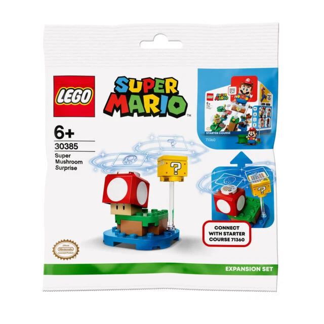 LEGO Super Mario: Superpilz Überraschung – Erweiterungsset-30385 (30385)