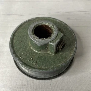Polea de accionamiento vintage Congress de 2" de diámetro - Imagen 1 de 5