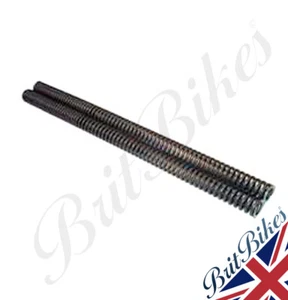 2 X FORK SPRING - TRIUMPH T120 T140 TR7 T150 T160 ETC - MADE IN ENGLAND 97-4011 - Picture 1 of 1