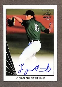 2018 Leaf Ultimate Draft #BA-LG1 Logan Gilbert Auto - Picture 1 of 3