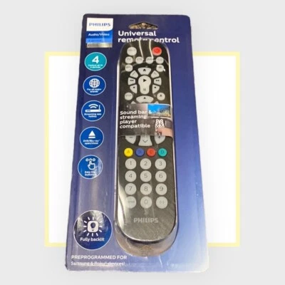 Philips 4 Device Elite Backlit Universal Remote Control - Image 1 of 4