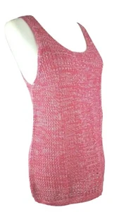 GAP GEHÄKELTES ÄRMELLOSES DAMEN TOP NEU RUNDHALSAUSSCHNITT BAUMWOLLE GRÖSSEN S/M FARBE PINK 1126D - Bild 1 von 11