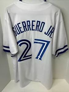 Vladimir Guerrero Jr Signed Toronto Blue Jays Replica Jersey Leaf Authentic B3 - Picture 1 of 4