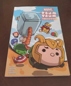 Marvel Tsum Tsum takeover Avengers Graphic novel , First Printing  - Picture 1 of 9