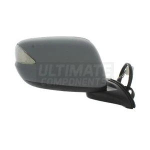 For Honda Jazz Mk3 2008-2016 Electric Wing Door Mirror Primed Drivers Side Right - Picture 1 of 24