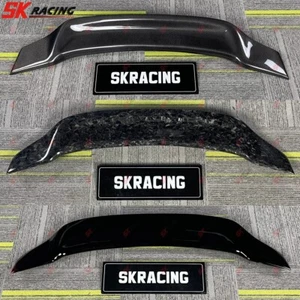Gloss Black/Carbon Fiber Fits BMW M3 328i 335i E92 Coupe 07-13 Rear Spoiler Wing - Bild 1 von 23