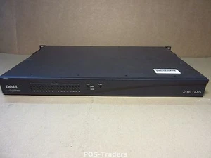 Commutateur de console distant KVM SUR IP Dell PowerEdge 2161DS 3R870 520-275-007 1P500 - Photo 1/1