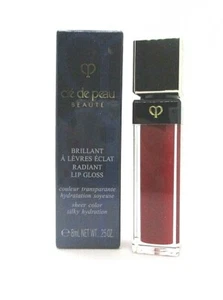 Cle De Peau Radiant Lip Gloss Sheer Color ~ 8 Fire Ruby ~ .25 oz / BNIB - Picture 1 of 3