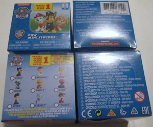 Paw Patrol Blind Box Mini Figure Series 1 Qty 4 By Spin Master 3+ New #345 - Picture 1 of 5