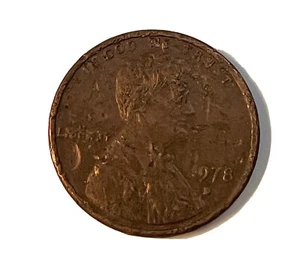 1978-D Lincoln Penny Filled D Mint Mark Error. Circulated Rare! Great Condition! - Picture 1 of 6