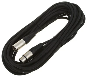 Professionelle Mikrofonkabel mit Männlich Weiblich Steckverbinder XLR 1m - Picture 1 of 1