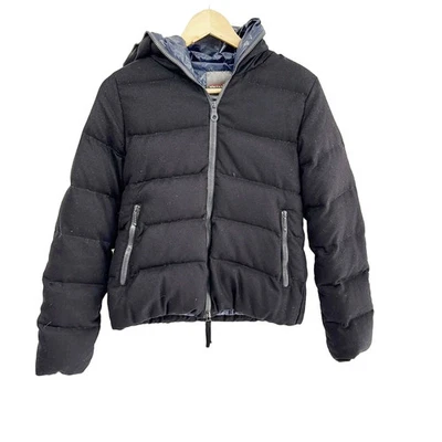 正品 DUVETICA FEBEDUE - 黑色女式羽绒服 — 第 1/4 张图片