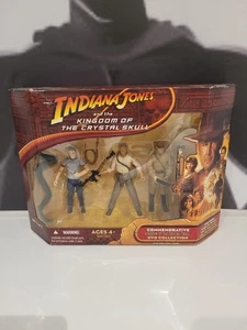 Indiana Jones And The Kingdom Of The Crystal Skull 3 Figure Pack Walmart Exc. - Picture 1 of 4