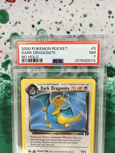 Pokemon Dark Dragonite Non-holo Error card 5/82 - Picture 1 of 4